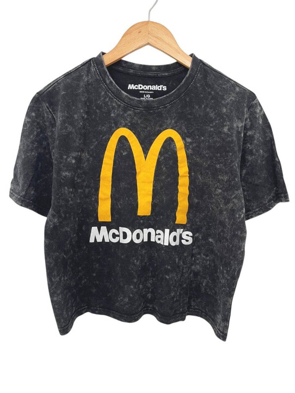 NWOT McDonald’s Women’s Cropped T-Shirt Large